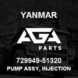 729949-51320 Yanmar PUMP ASSY, INJECTION | AGA Parts