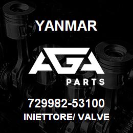 729982-53100 Yanmar INIETTORE/ VALVE | AGA Parts