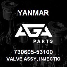 730605-53100 Yanmar valve assy, injection | AGA Parts