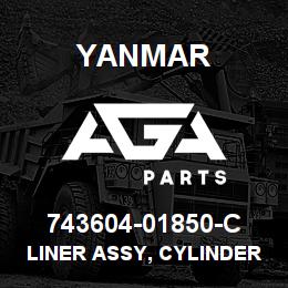 743604-01850-C Yanmar LINER ASSY, CYLINDER | AGA Parts