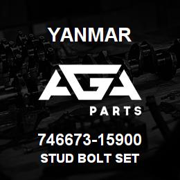 746673-15900 Yanmar stud bolt set | AGA Parts