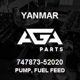 747873-52020 Yanmar pump, fuel feed | AGA Parts