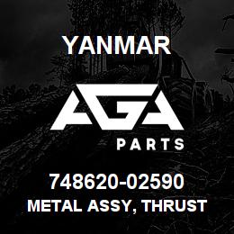748620-02590 Yanmar METAL ASSY, THRUST | AGA Parts