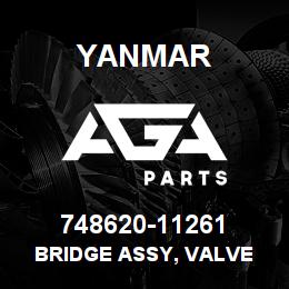 748620-11261 Yanmar BRIDGE ASSY, VALVE | AGA Parts
