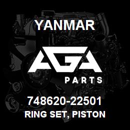 748620-22501 Yanmar RING SET, PISTON | AGA Parts