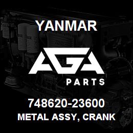 748620-23600 Yanmar METAL ASSY, CRANK | AGA Parts
