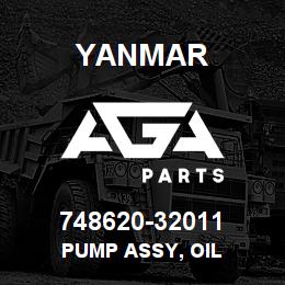 748620-32011 Yanmar PUMP ASSY, OIL | AGA Parts