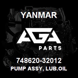 748620-32012 Yanmar PUMP ASSY, LUB.OIL | AGA Parts