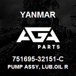 751695-32151-C Yanmar PUMP ASSY, LUB.OIL R | AGA Parts