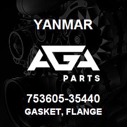 753605-35440 Yanmar gasket, flange | AGA Parts