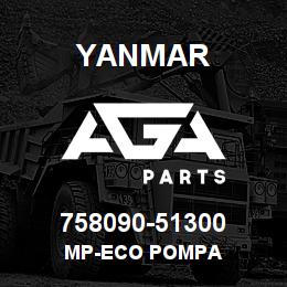 758090-51300 Yanmar MP-ECO POMPA | AGA Parts