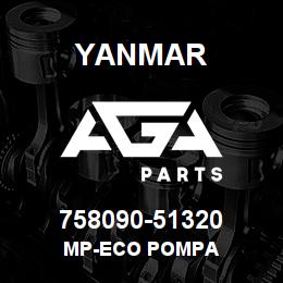 758090-51320 Yanmar MP-ECO POMPA | AGA Parts