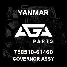 758510-61460 Yanmar governor assy | AGA Parts