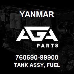 760690-99900 Yanmar TANK ASSY, FUEL | AGA Parts
