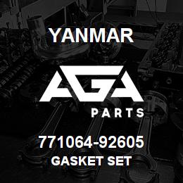 771064-92605 Yanmar gasket set | AGA Parts