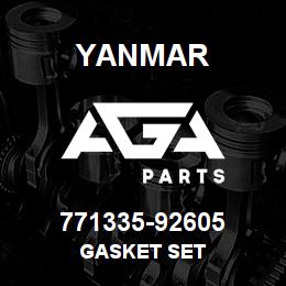 771335-92605 Yanmar GASKET SET | AGA Parts
