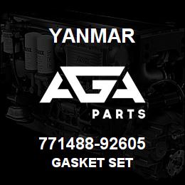 771488-92605 Yanmar GASKET SET | AGA Parts