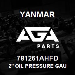 781261AHFD Yanmar 2' Oil pressure Gauge 8.5 bar analog | AGA Parts