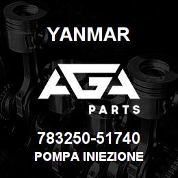 783250-51740 Yanmar POMPA INIEZIONE | AGA Parts