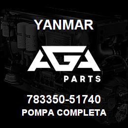 783350-51740 Yanmar POMPA COMPLETA | AGA Parts