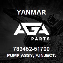 783452-51700 Yanmar PUMP ASSY, F.INJECT. | AGA Parts