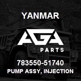 783550-51740 Yanmar PUMP ASSY, INJECTION | AGA Parts