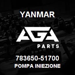 783650-51700 Yanmar POMPA INIEZIONE | AGA Parts
