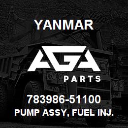 783986-51100 Yanmar pump assy, fuel inj. | AGA Parts