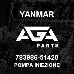 783986-51420 Yanmar POMPA INIEZIONE | AGA Parts