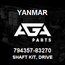 794357-83270 Yanmar shaft kit, drive | AGA Parts