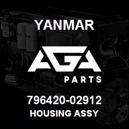 796420-02912 Yanmar HOUSING ASSY | AGA Parts