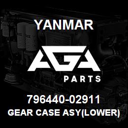 796440-02911 Yanmar GEAR CASE ASY(LOWER) | AGA Parts
