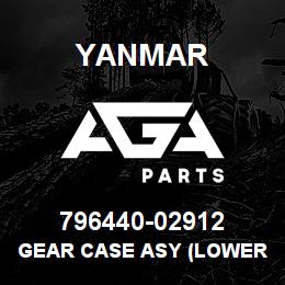 796440-02912 Yanmar GEAR CASE ASY (LOWER) | AGA Parts
