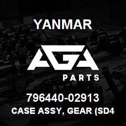 796440-02913 Yanmar CASE ASSY, GEAR (SD40/SD50) | AGA Parts