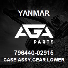 796440-02915 Yanmar CASE ASSY,GEAR LOWER | AGA Parts