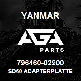 796460-02900 Yanmar SD60 Adapterplatte | AGA Parts