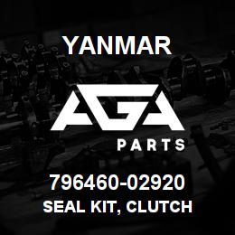 796460-02920 Yanmar SEAL KIT, CLUTCH | AGA Parts