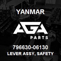796630-06130 Yanmar lever assy, safety | AGA Parts