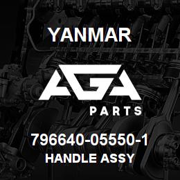 796640-05550-1 Yanmar handle assy | AGA Parts