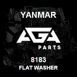 8183 Yanmar FLAT WASHER | AGA Parts