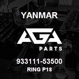 933111-53500 Yanmar RING P18 | AGA Parts