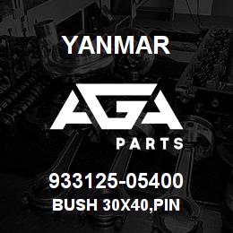 933125-05400 Yanmar bush 30x40,pin | AGA Parts