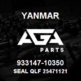 933147-10350 Yanmar SEAL QLF 25471121 | AGA Parts
