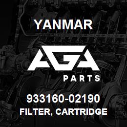 933160-02190 Yanmar FILTER, CARTRIDGE | AGA Parts