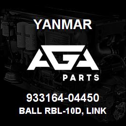 933164-04450 Yanmar BALL RBL-10D, LINK | AGA Parts