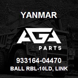933164-04470 Yanmar BALL RBL-10LD, LINK | AGA Parts