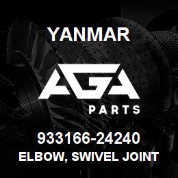 933166-24240 Yanmar elbow, swivel joint | AGA Parts