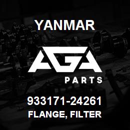 933171-24261 Yanmar flange, filter | AGA Parts