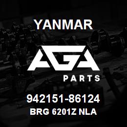 942151-86124 Yanmar BRG 6201Z NLA | AGA Parts