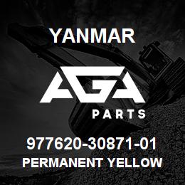 977620-30871-01 Yanmar PERMANENT YELLOW | AGA Parts